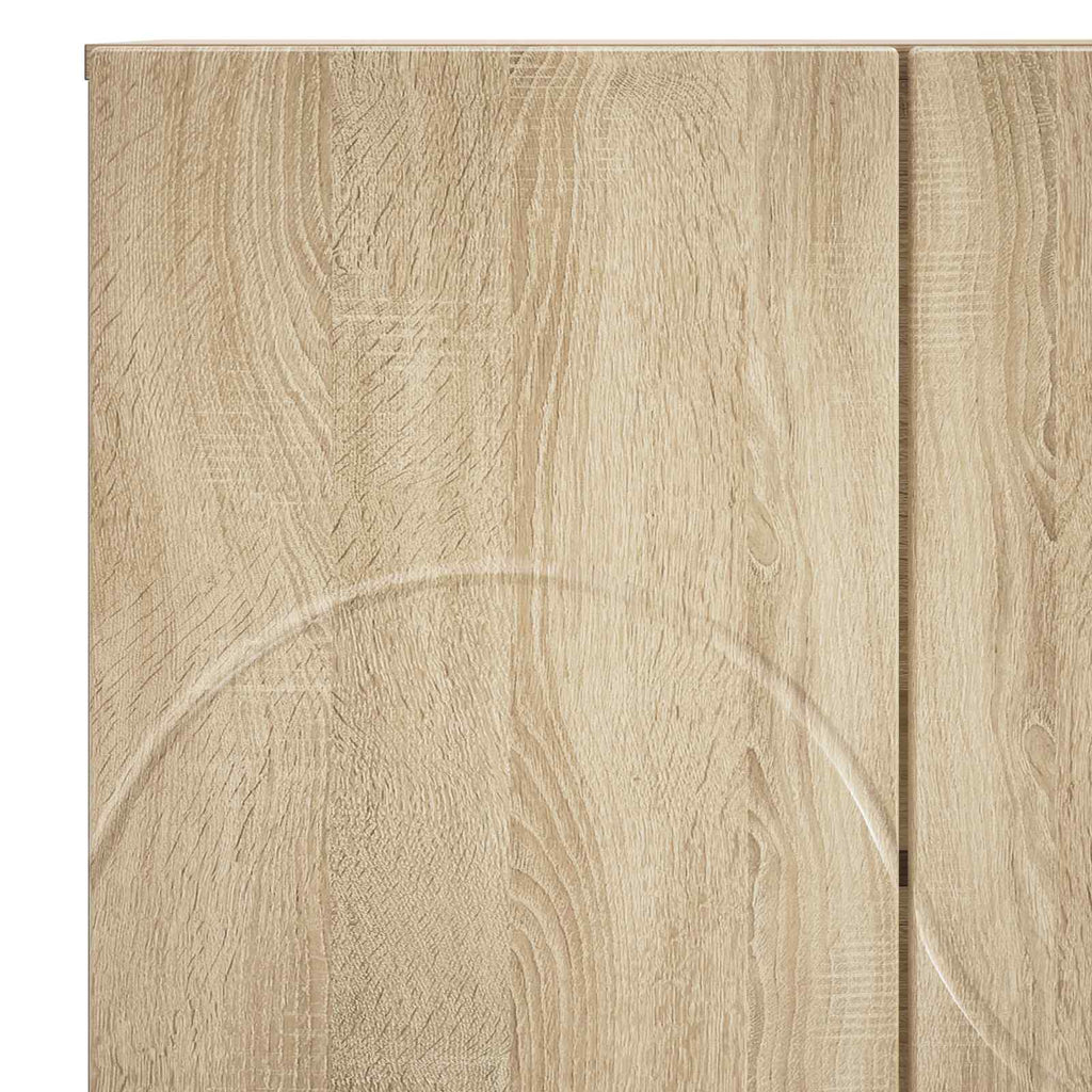 vidaXL Komoda dąb Sonoma 67 x 34,5 x 75 cm Materiał drewnopochodny