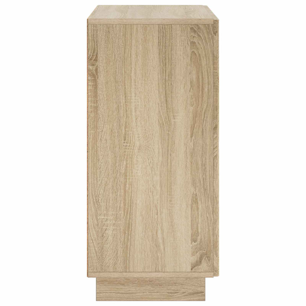vidaXL Komoda dąb Sonoma 67 x 34,5 x 75 cm Materiał drewnopochodny