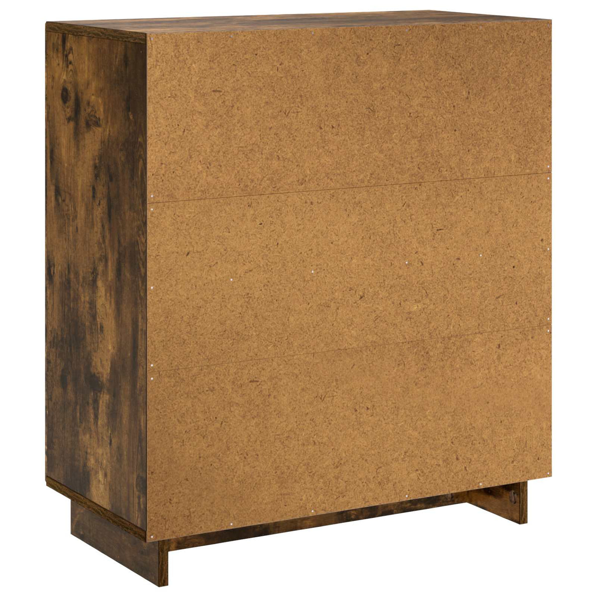 vidaXL Komoda Dąb wędzony 67 x 34,5 x 75 cm Materiał drewnopochodny