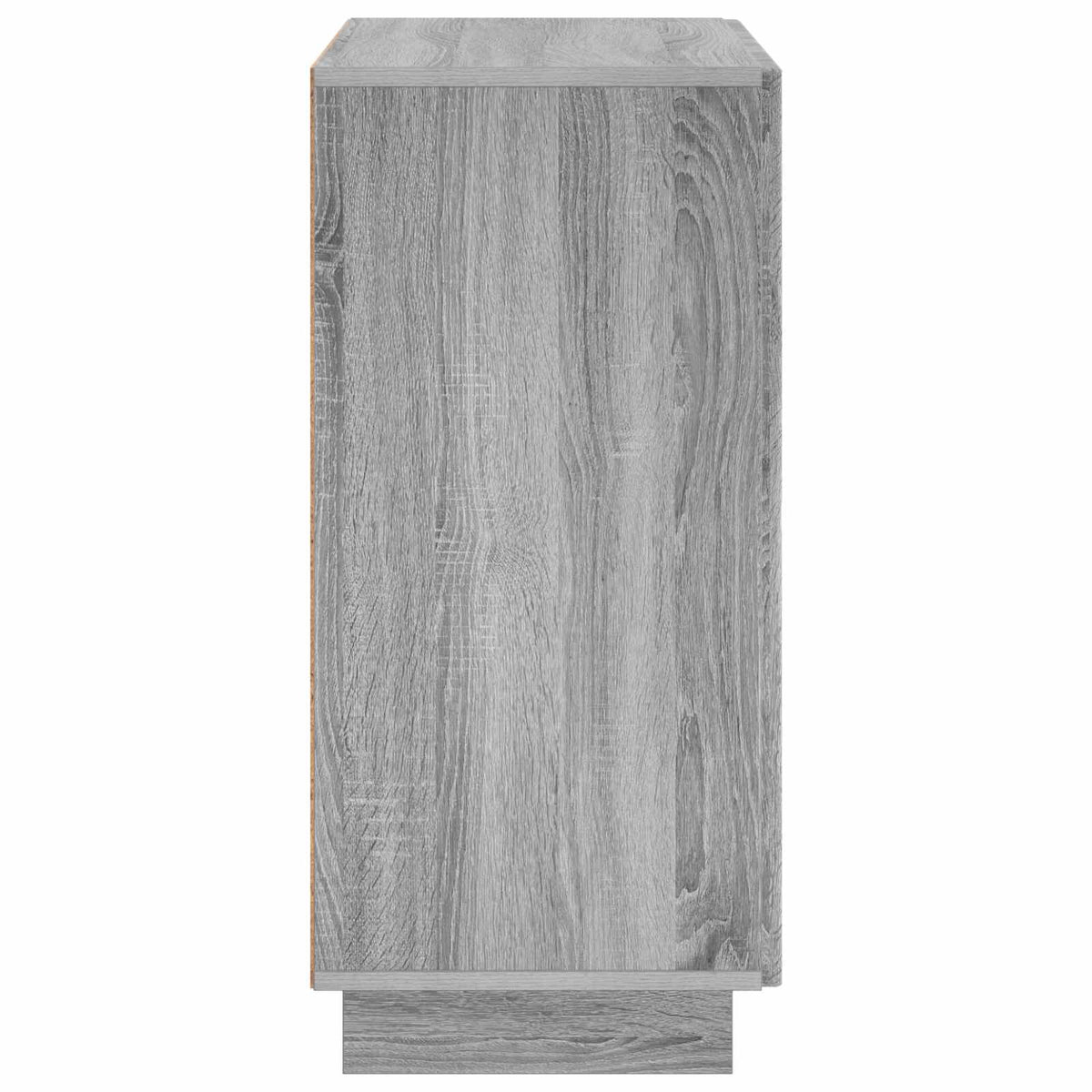 vidaXL Komoda Szary Sonoma 67 x 34,5 x 75 cm Materiał drewnopochodny