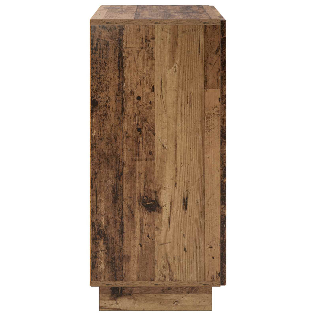 vidaXL Komoda Stare drewno 67 x 34,5 x 75 cm Materiał drewnopochodny
