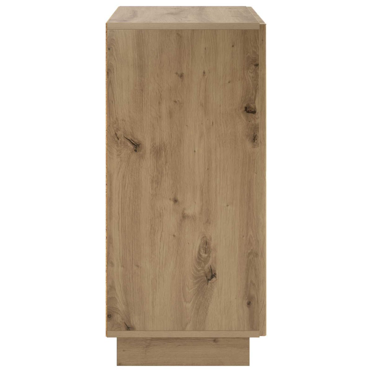 vidaXL Komoda Dąb artisan 67 x 34,5 x 75 cm Materiał drewnopochodny