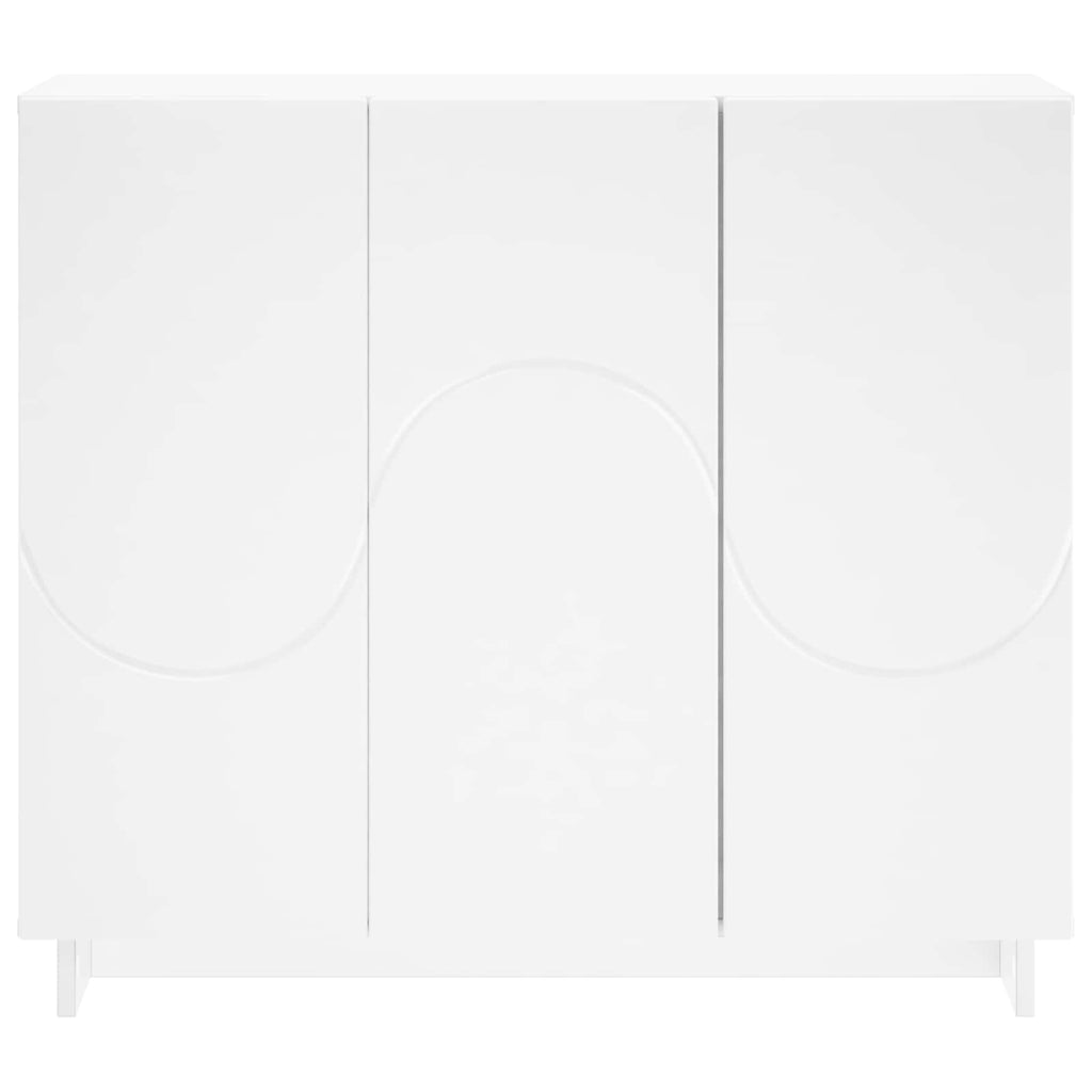 vidaXL Bufet Biały 85,5 x 31 x 75 cm Materiał drewnopochodny