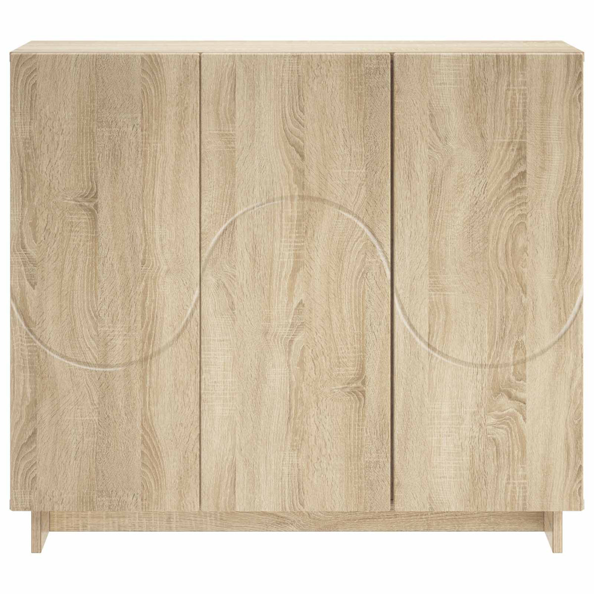vidaXL Bufet dąb Sonoma 85,5 x 31 x 75 cm Materiał drewnopochodny