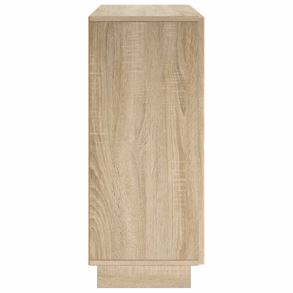 vidaXL Bufet dąb Sonoma 85,5 x 31 x 75 cm Materiał drewnopochodny