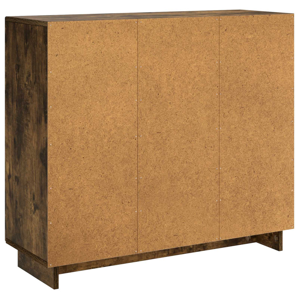 vidaXL Bufet Dąb wędzony 85,5 x 31 x 75 cm Materiał drewnopochodny