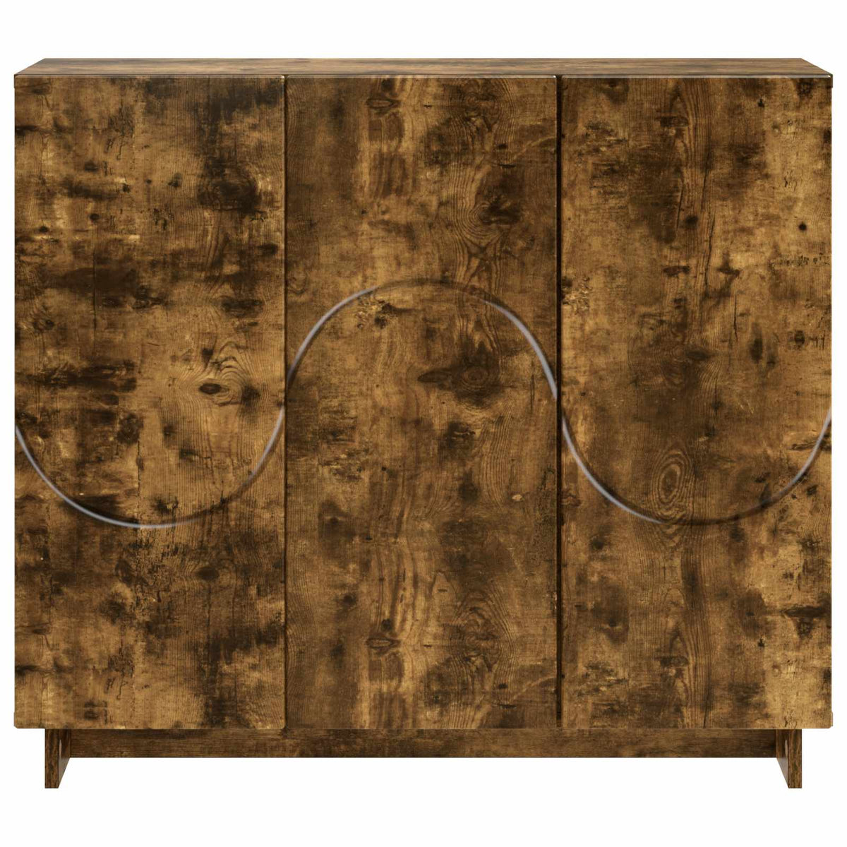 vidaXL Bufet Dąb wędzony 85,5 x 31 x 75 cm Materiał drewnopochodny