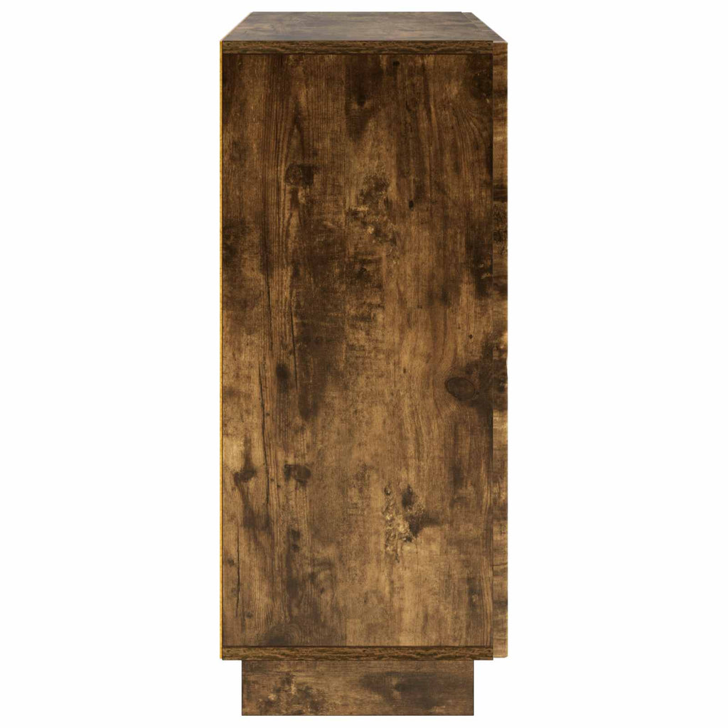 vidaXL Bufet Dąb wędzony 85,5 x 31 x 75 cm Materiał drewnopochodny