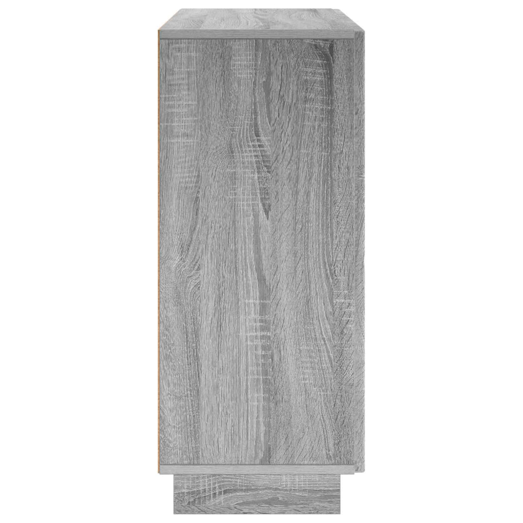 vidaXL Bufet Szary Sonoma 85,5 x 31 x 75 cm Materiał drewnopochodny