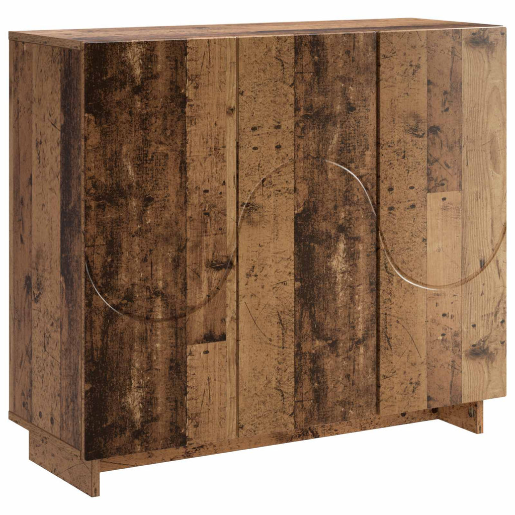 vidaXL Bufet Stare drewno 85,5 x 31 x 75 cm Materiał drewnopochodny