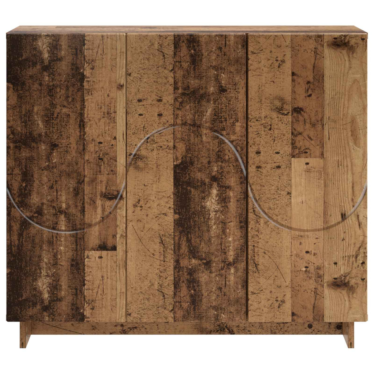 vidaXL Bufet Stare drewno 85,5 x 31 x 75 cm Materiał drewnopochodny