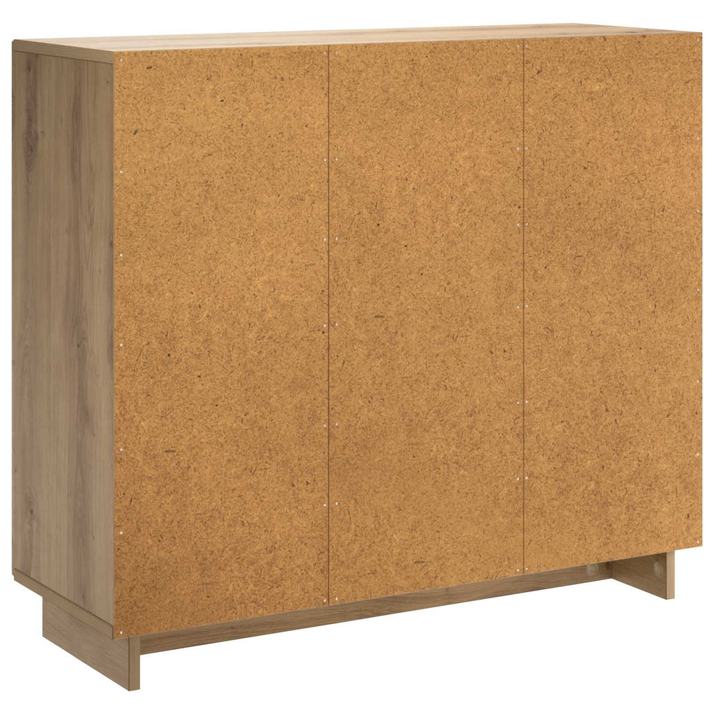 vidaXL Bufet Dąb artisan 85,5 x 31 x 75 cm Materiał drewnopochodny