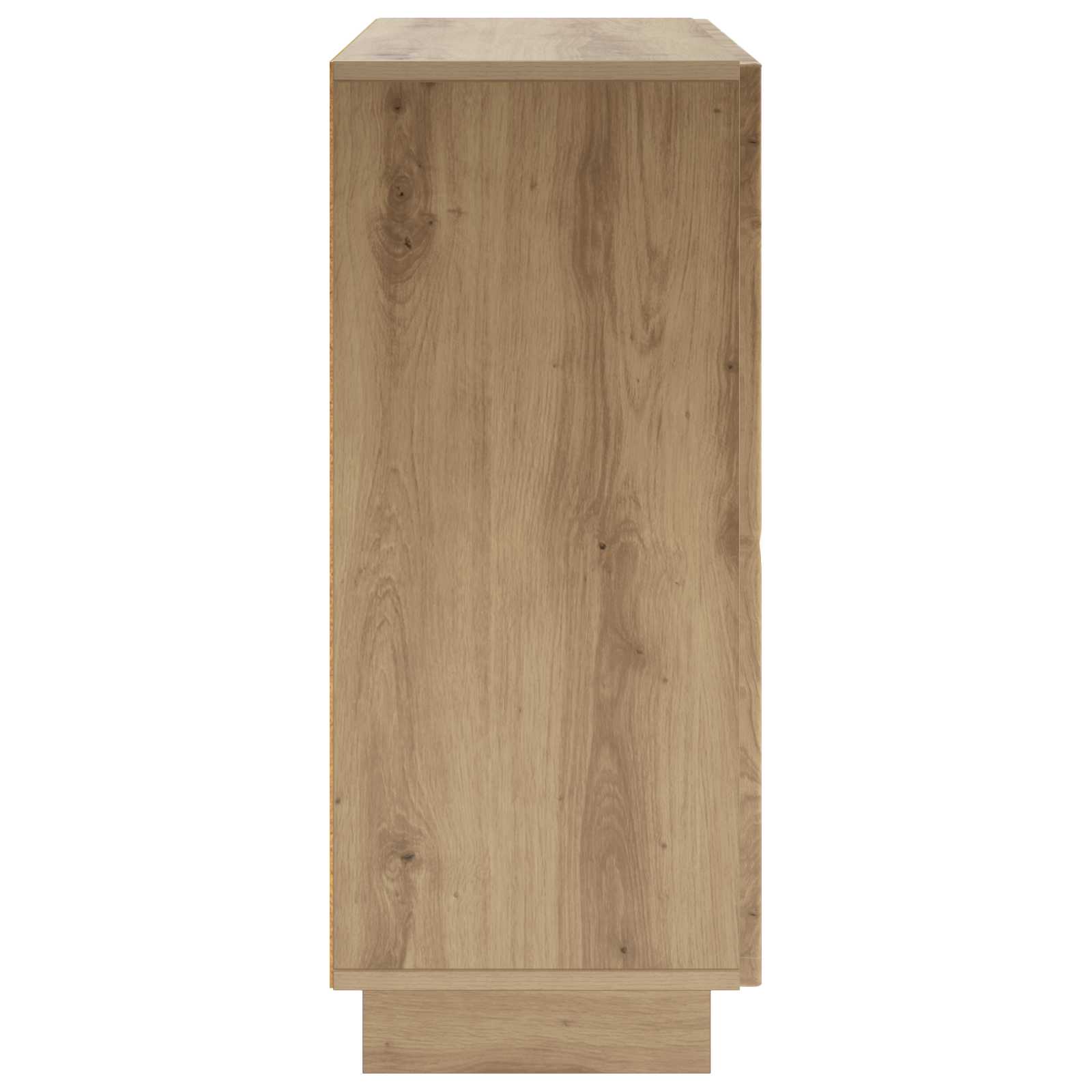 vidaXL Bufet Dąb artisan 85,5 x 31 x 75 cm Materiał drewnopochodny