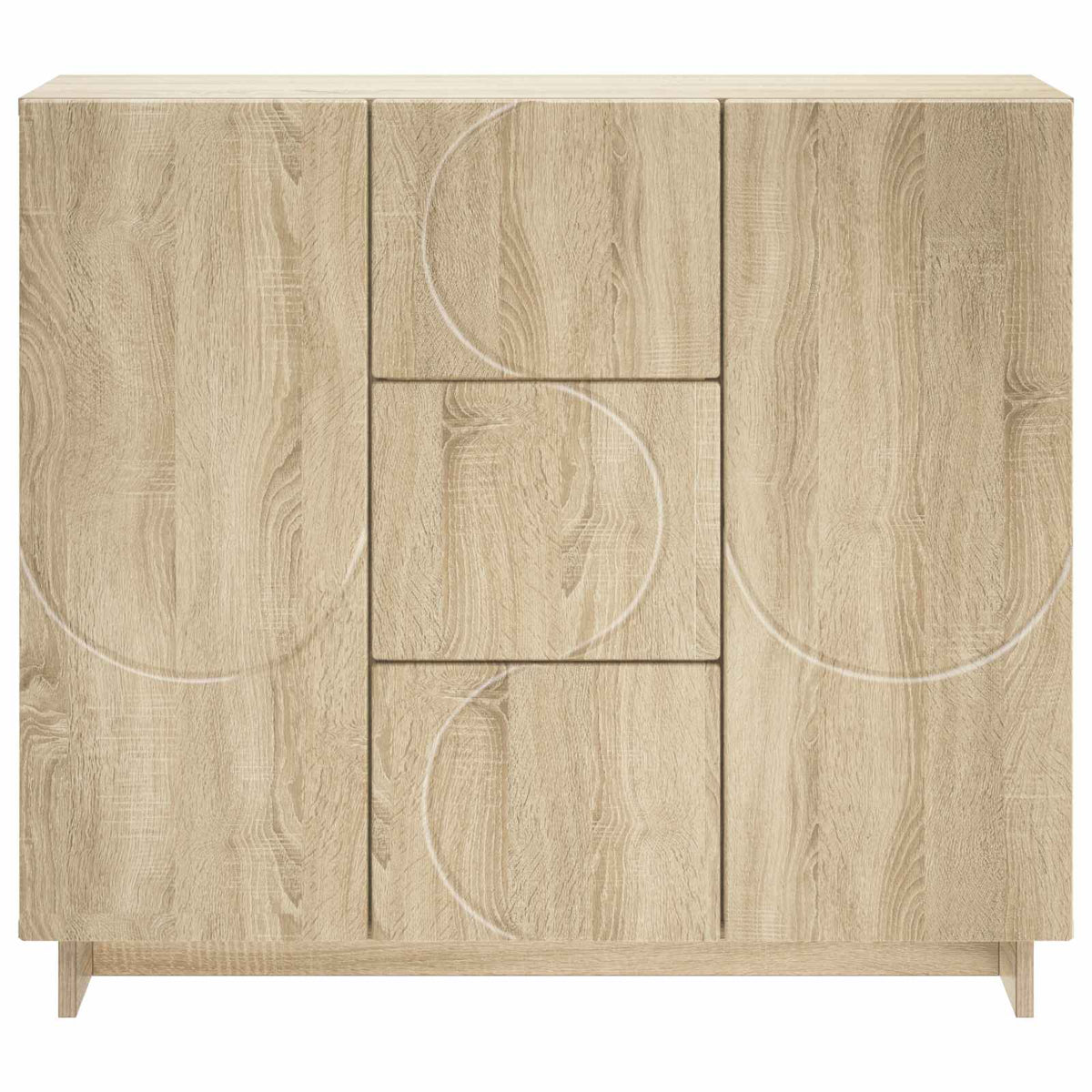 vidaXL Bufet dąb Sonoma 85,5 x 31 x 75 cm Drewno inżynieryjne