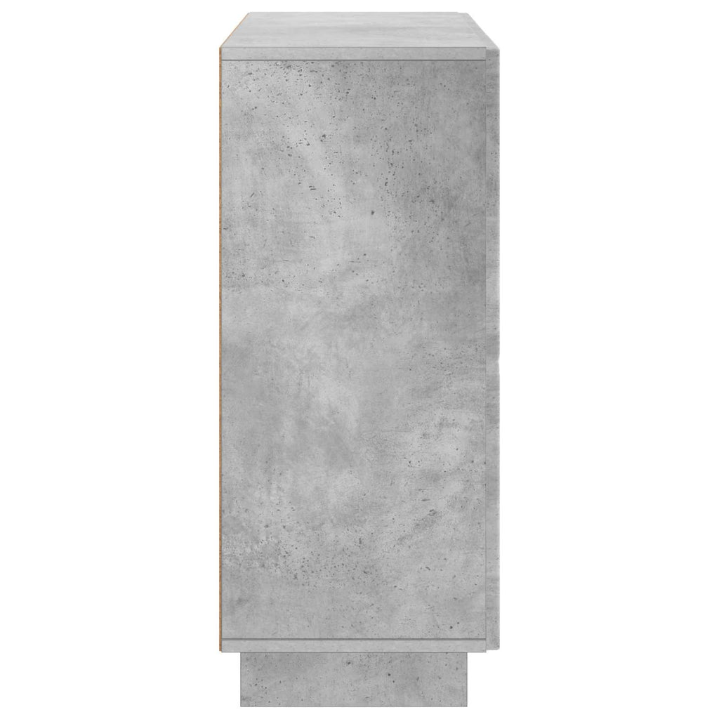vidaXL Bufet Betonowy szary 85,5 x 31 x 75 cm Drewno inżynieryjne