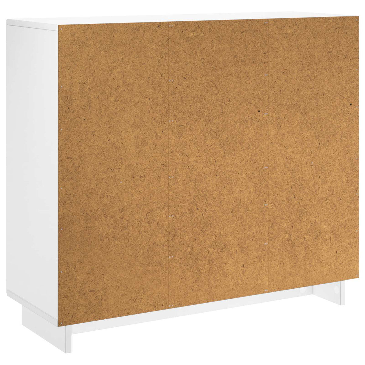 vidaXL Bufet Biały wysoki połysk 85,5 x 31 x 75 cm Drewno inżynieryjne