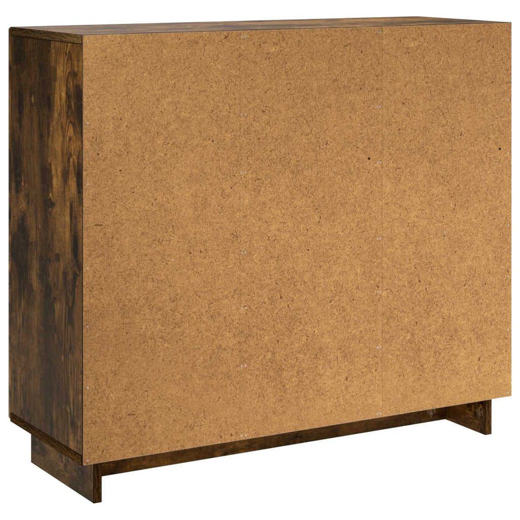 vidaXL Bufet Dąb wędzony 85,5 x 31 x 75 cm Drewno inżynieryjne