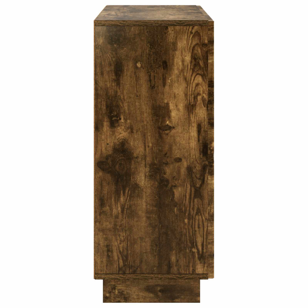 vidaXL Bufet Dąb wędzony 85,5 x 31 x 75 cm Drewno inżynieryjne