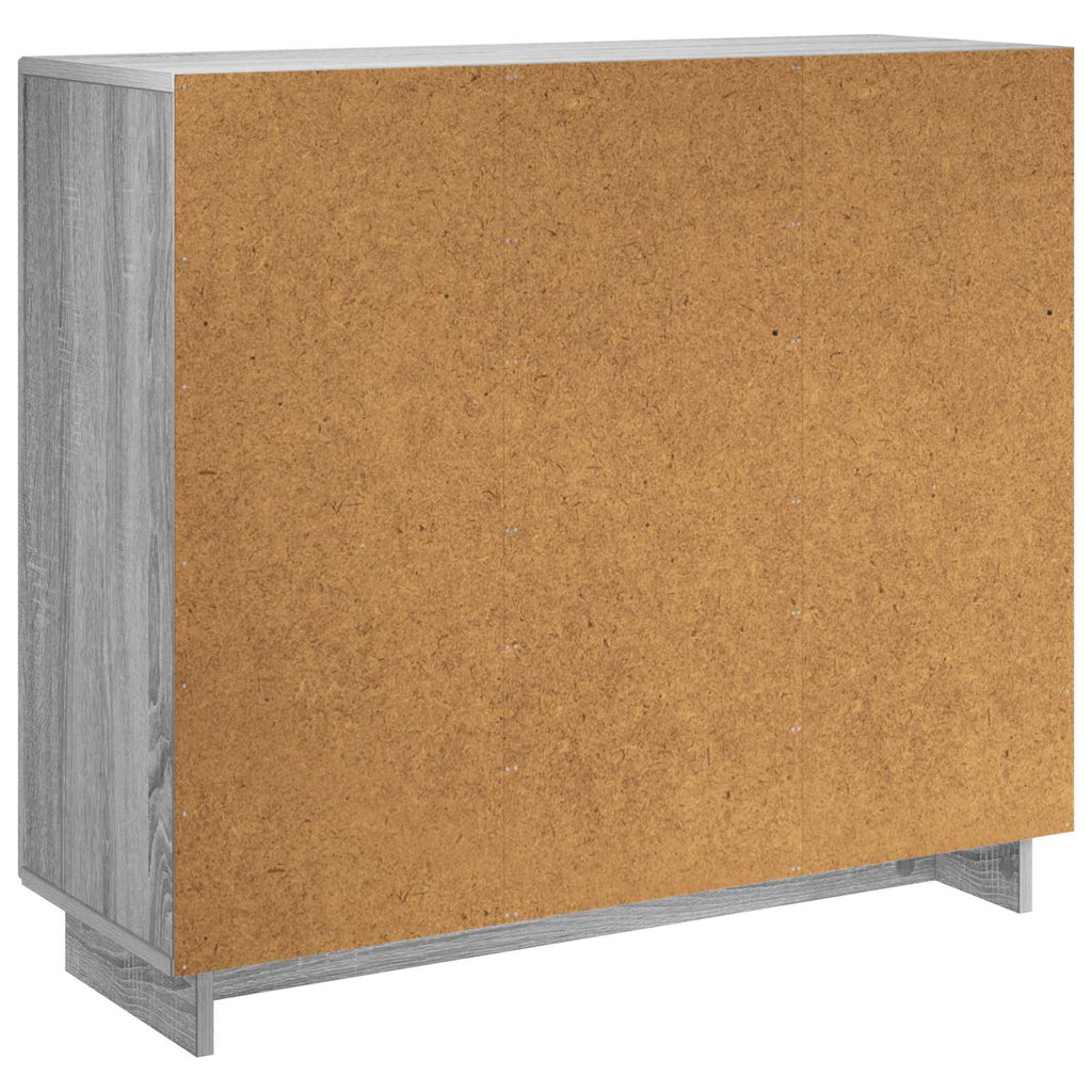 vidaXL Bufet Szary Sonoma 85,5 x 31 x 75 cm Drewno inżynieryjne