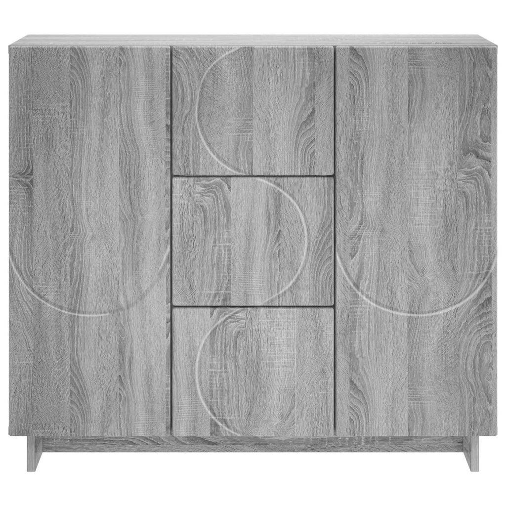 vidaXL Bufet Szary Sonoma 85,5 x 31 x 75 cm Drewno inżynieryjne