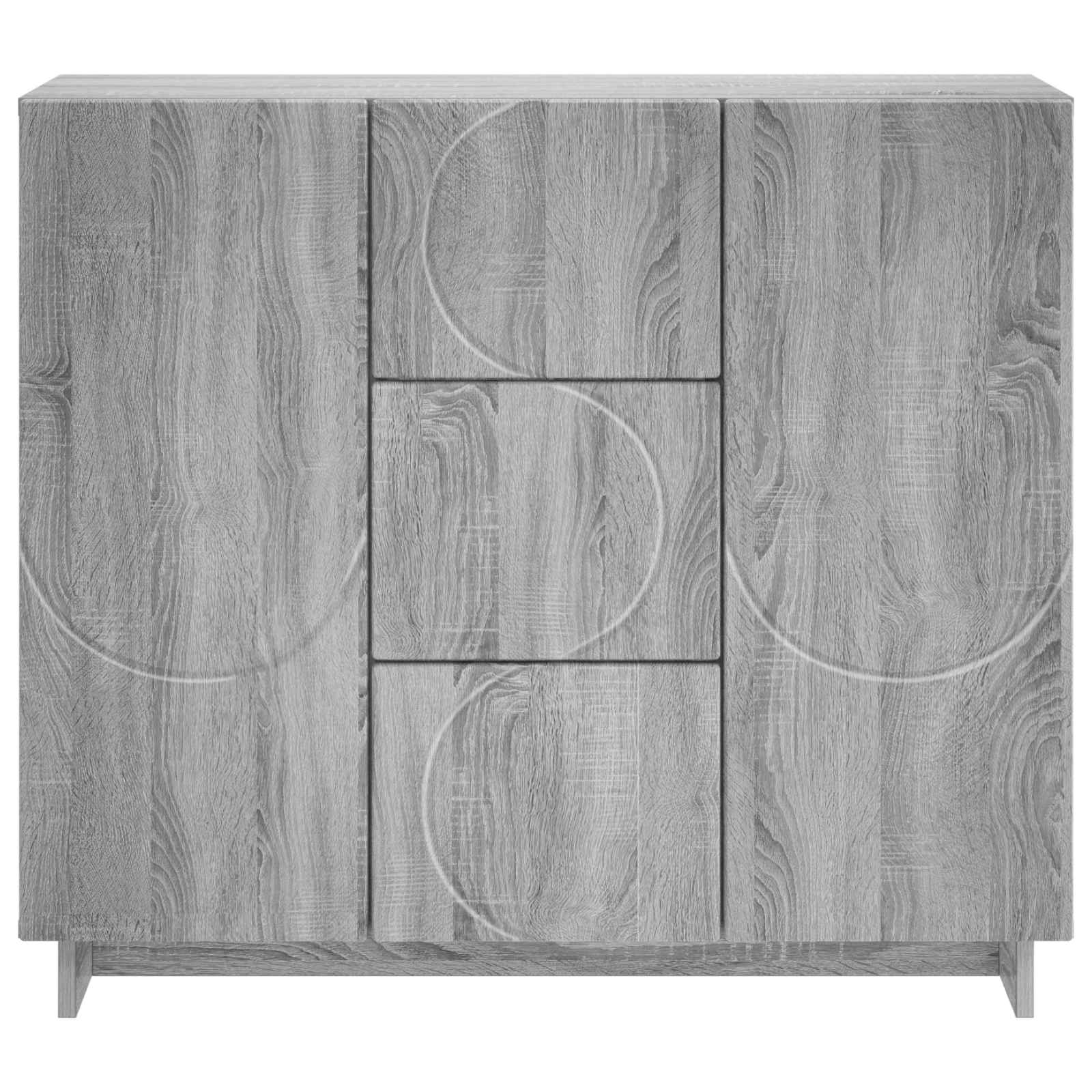 vidaXL Bufet Szary Sonoma 85,5 x 31 x 75 cm Drewno inżynieryjne