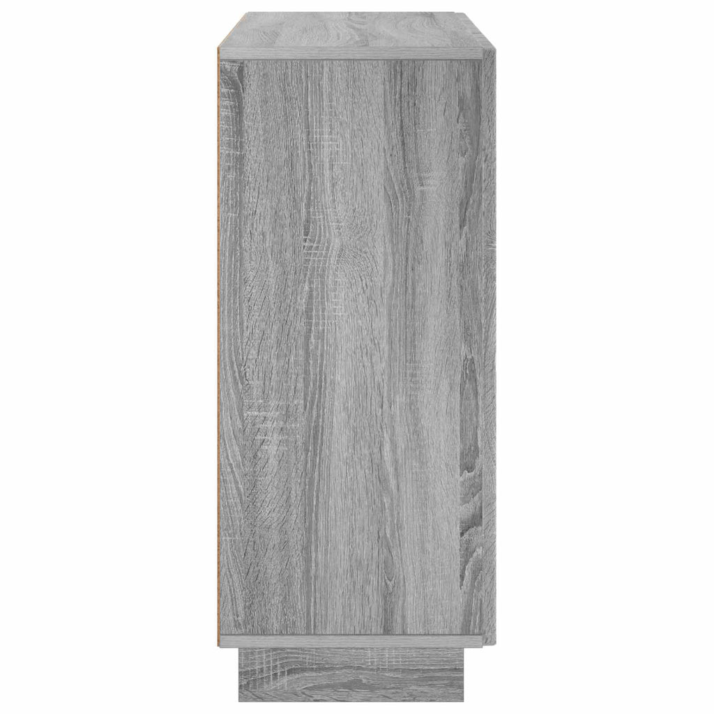 vidaXL Bufet Szary Sonoma 85,5 x 31 x 75 cm Drewno inżynieryjne