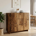 vidaXL Bufet Stare drewno 85,5 x 31 x 75 cm Drewno inżynieryjne