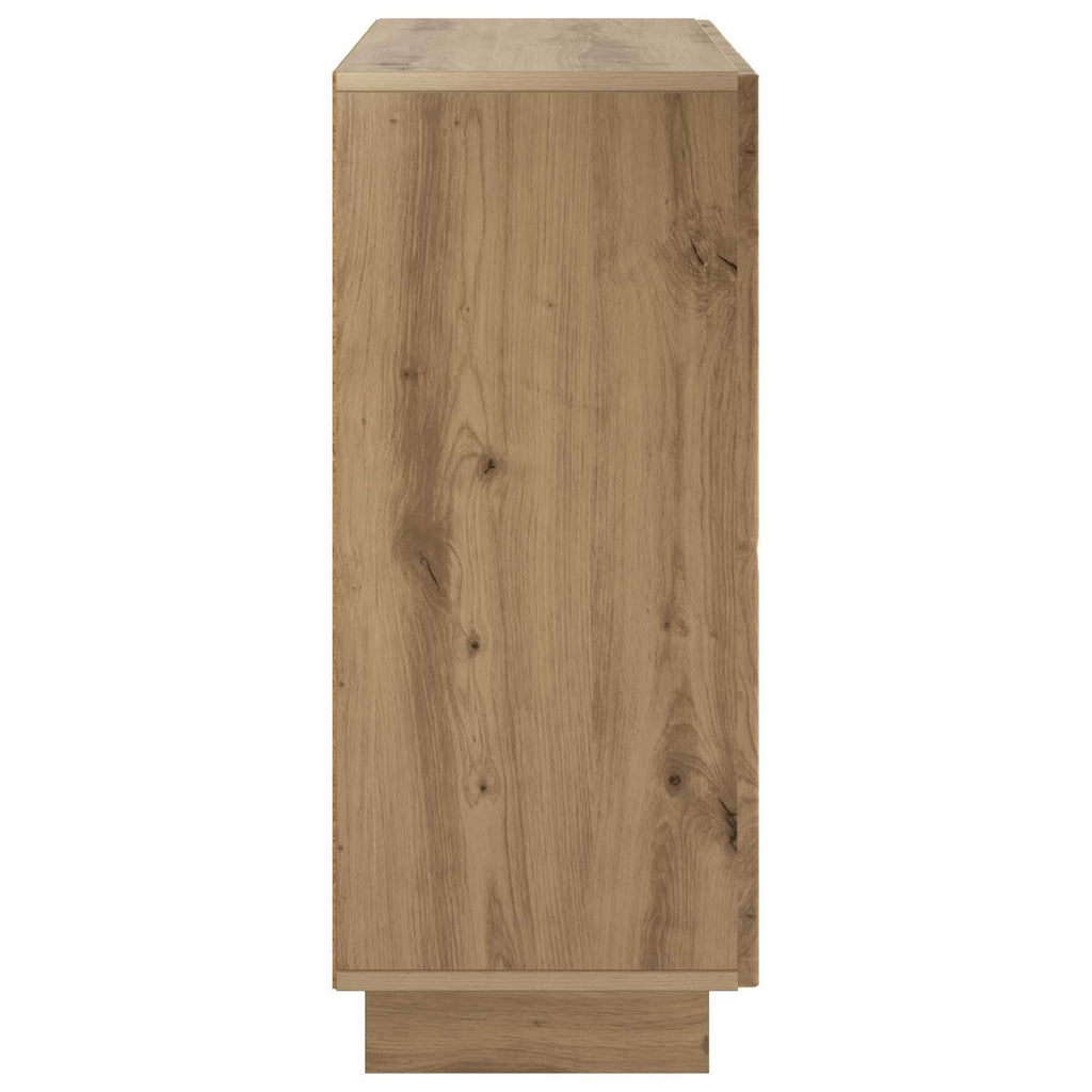 vidaXL Bufet Dąb artisan 85,5 x 31 x 75 cm Drewno inżynieryjne
