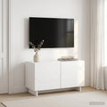 vidaXL szafka RTV 60 x 34.5 x 40 cm Biały materiał drewnopochodny