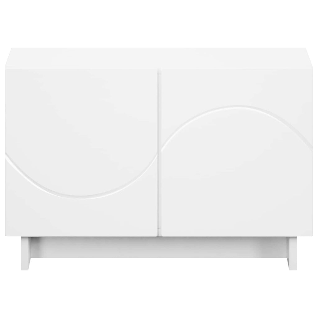 vidaXL szafka RTV 60 x 34.5 x 40 cm Biały materiał drewnopochodny
