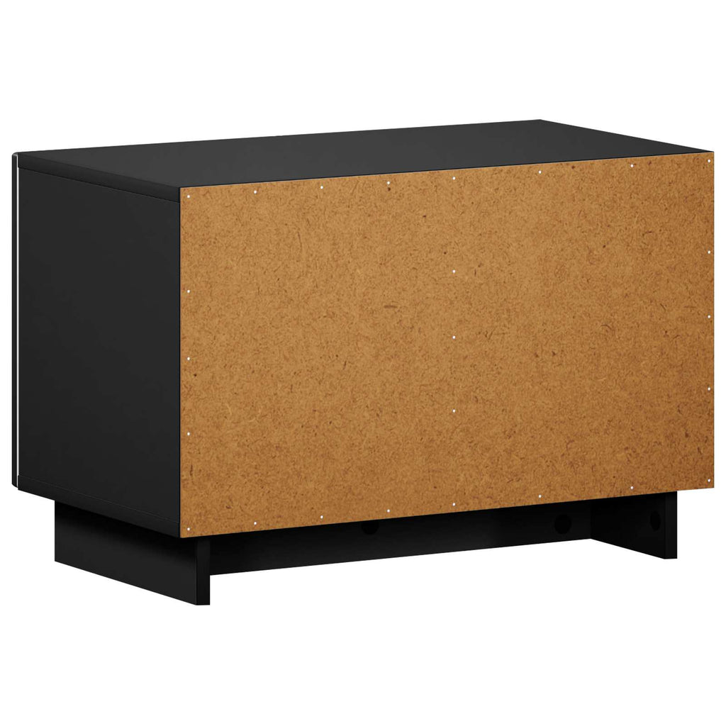 vidaXL szafka RTV 60 x 34.5 x 40 cm Czarny materiał drewnopochodny