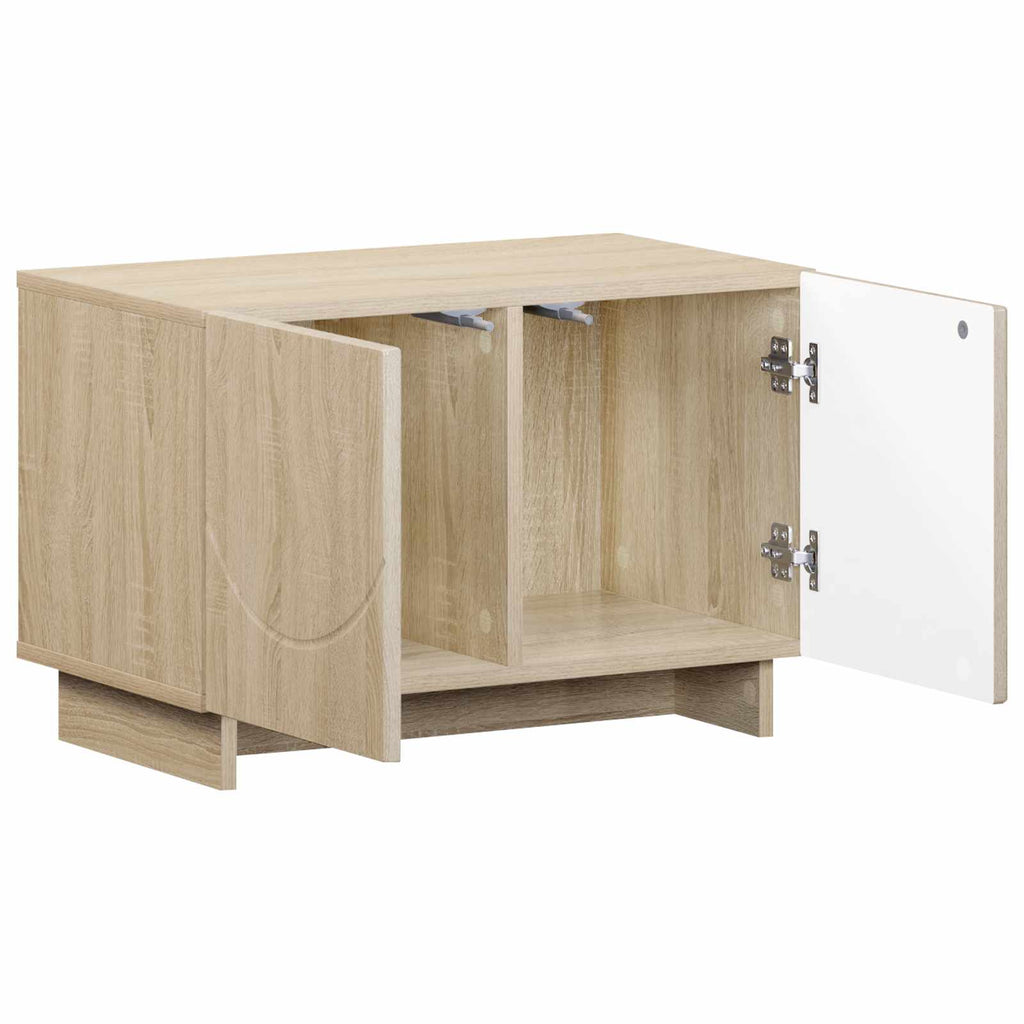 vidaXL szafka RTV 60 x 34.5 x 40 cm dąb Sonoma materiał drewnopochodny