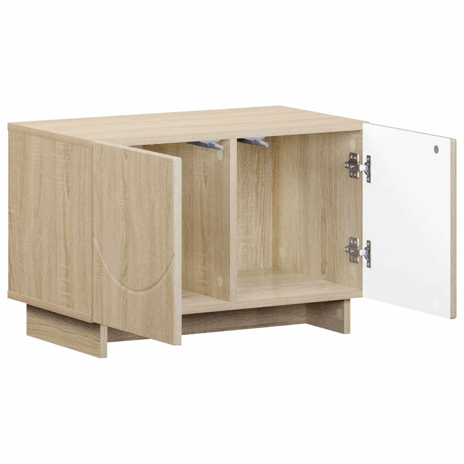 vidaXL szafka RTV 60 x 34.5 x 40 cm dąb Sonoma materiał drewnopochodny