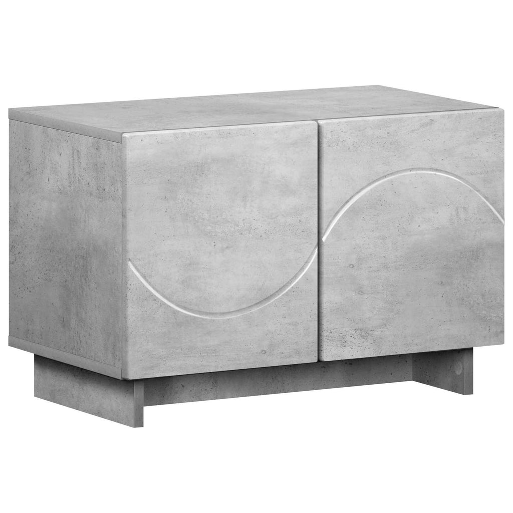 vidaXL szafka RTV 60 x 34.5 x 40 cm Betonowy szary