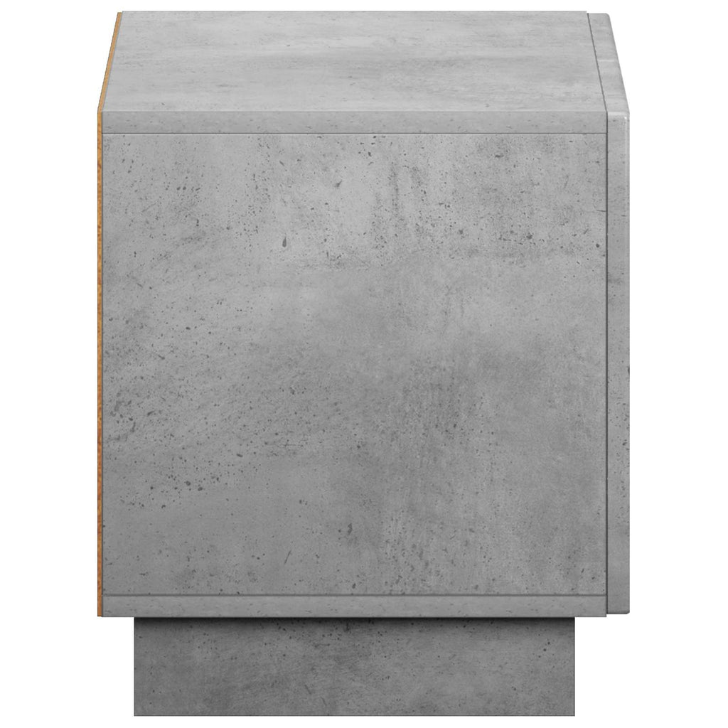 vidaXL szafka RTV 60 x 34.5 x 40 cm Betonowy szary