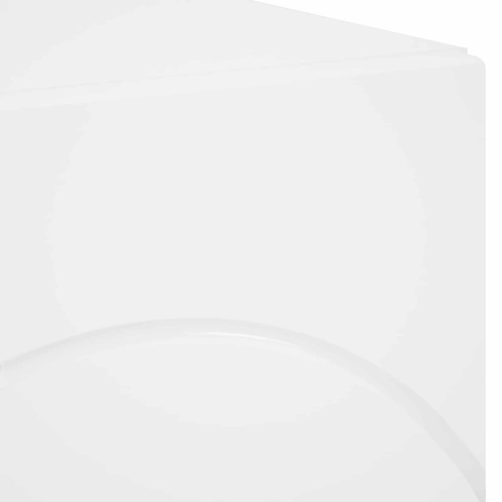 vidaXL szafka RTV 60 x 34.5 x 40 cm Biały wysoki połysk