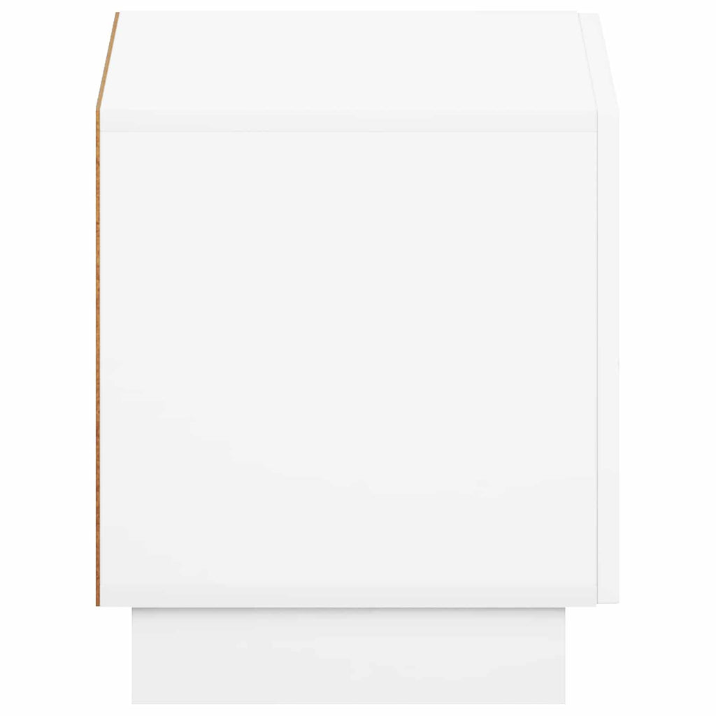 vidaXL szafka RTV 60 x 34.5 x 40 cm Biały wysoki połysk
