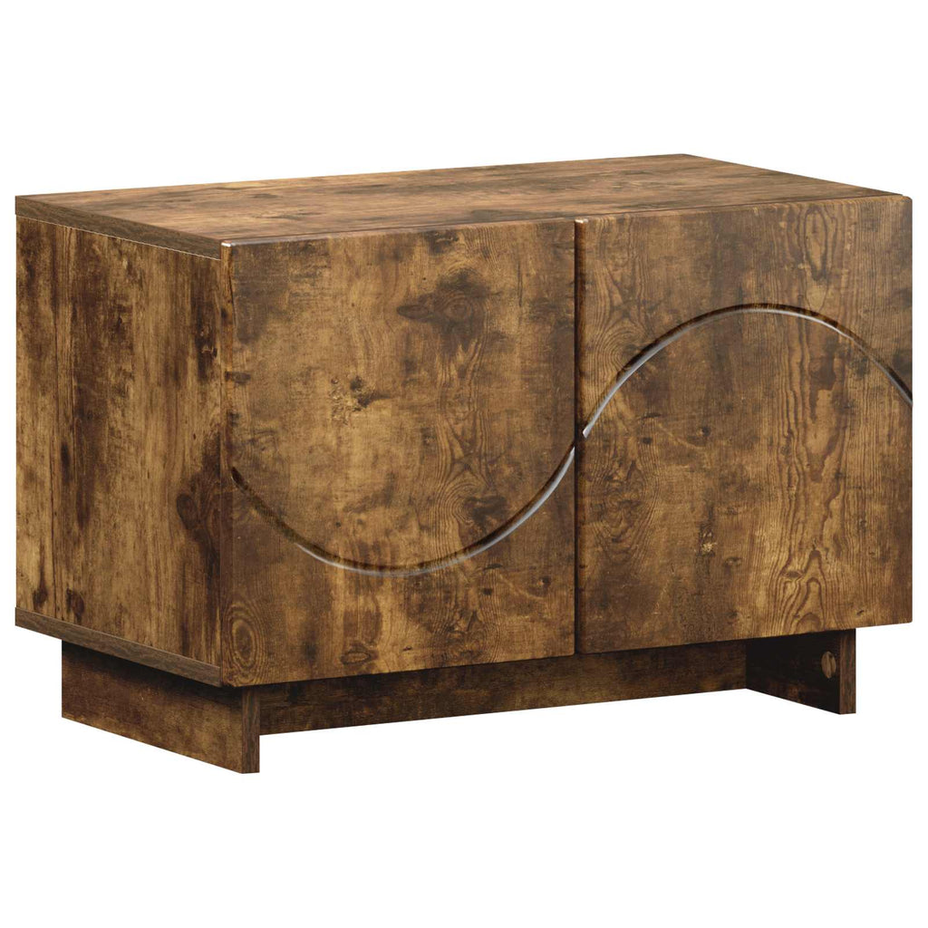 vidaXL szafka RTV 60 x 34.5 x 40 cm Dąb wędzony