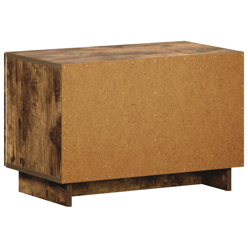 vidaXL szafka RTV 60 x 34.5 x 40 cm Dąb wędzony