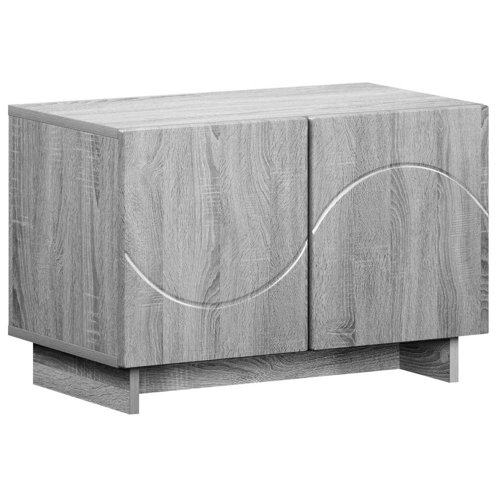 vidaXL szafka RTV 60 x 34.5 x 40 cm Szary Sonoma