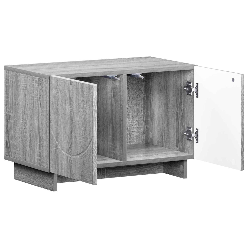 vidaXL szafka RTV 60 x 34.5 x 40 cm Szary Sonoma
