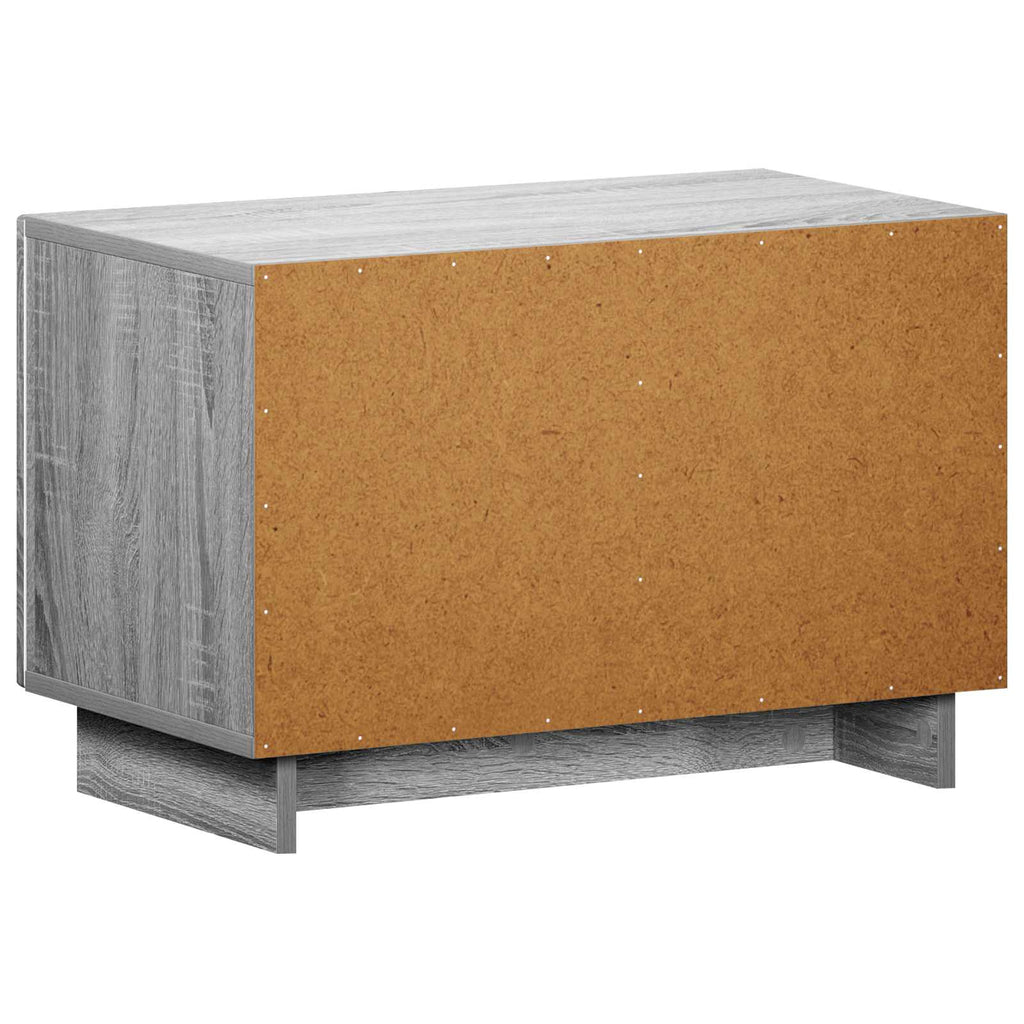 vidaXL szafka RTV 60 x 34.5 x 40 cm Szary Sonoma