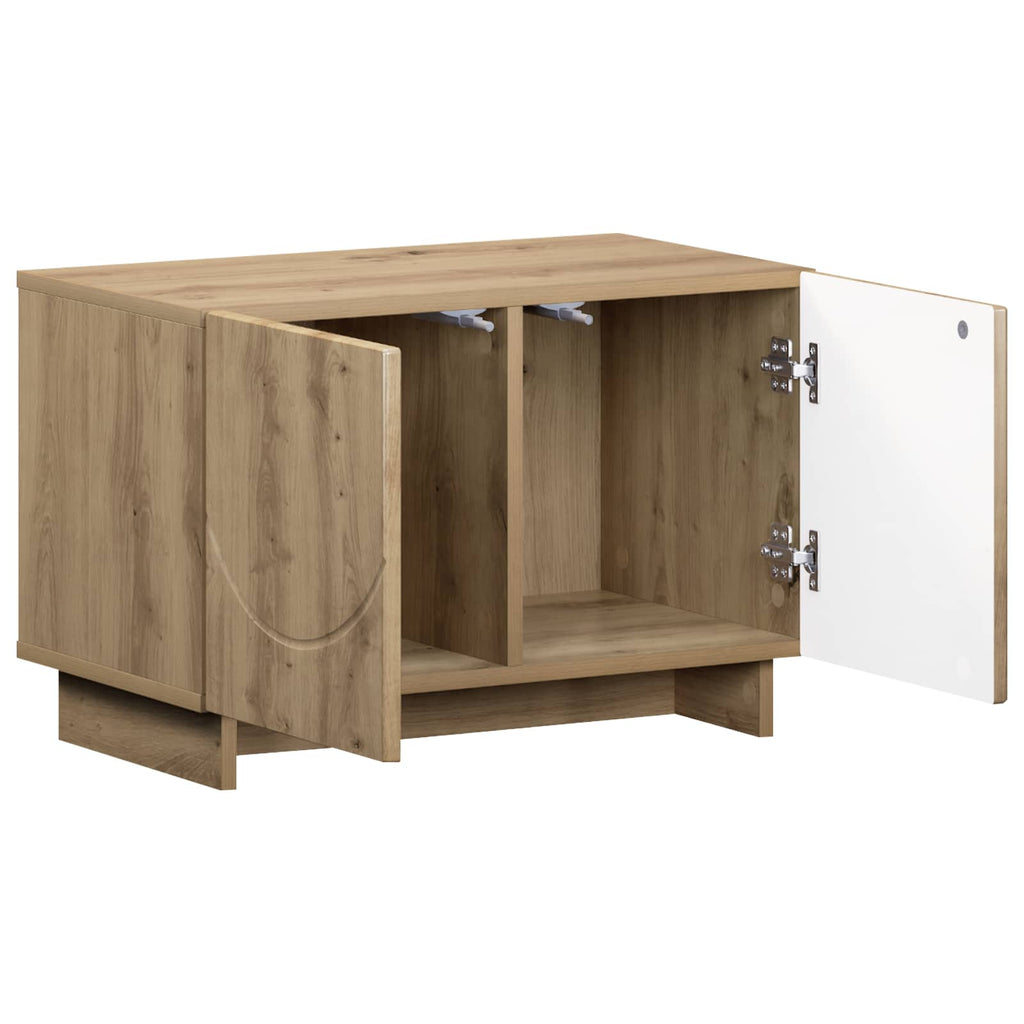 vidaXL szafka RTV 60 x 34.5 x 40 cm Dąb artisan