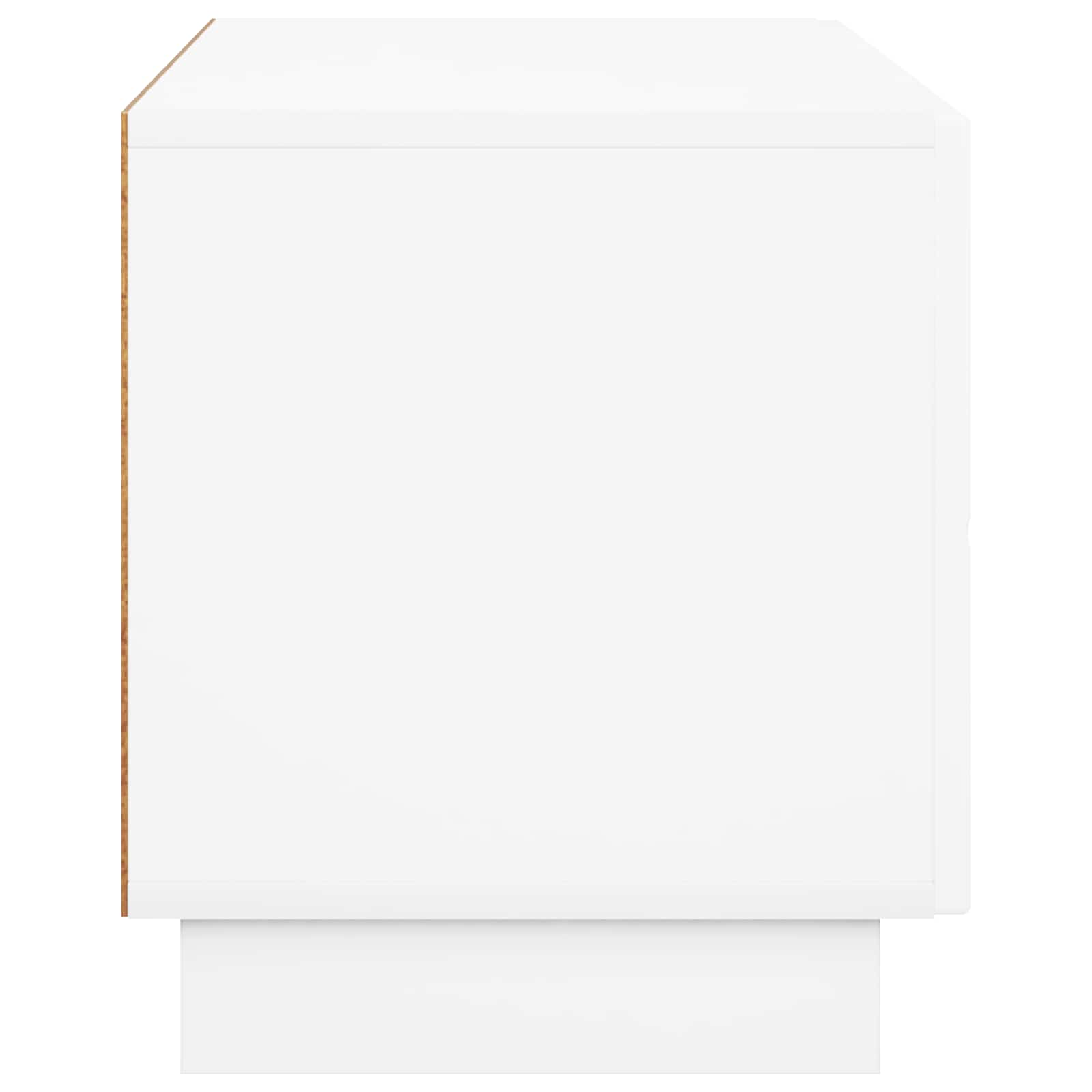 vidaXL szafka RTV 90 x 34.5 x 40 cm Biały materiał drewnopochodny