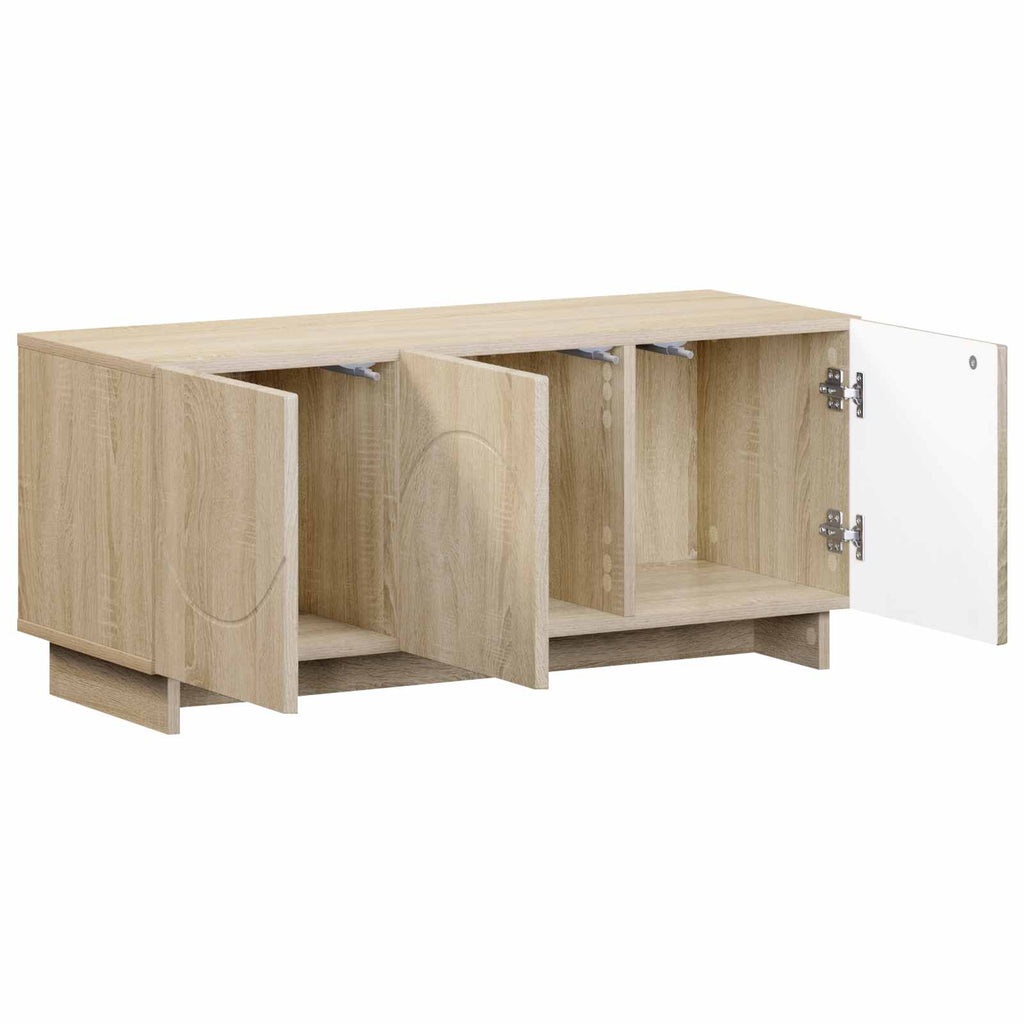 vidaXL szafka RTV 90 x 34.5 x 40 cm dąb Sonoma materiał drewnopochodny