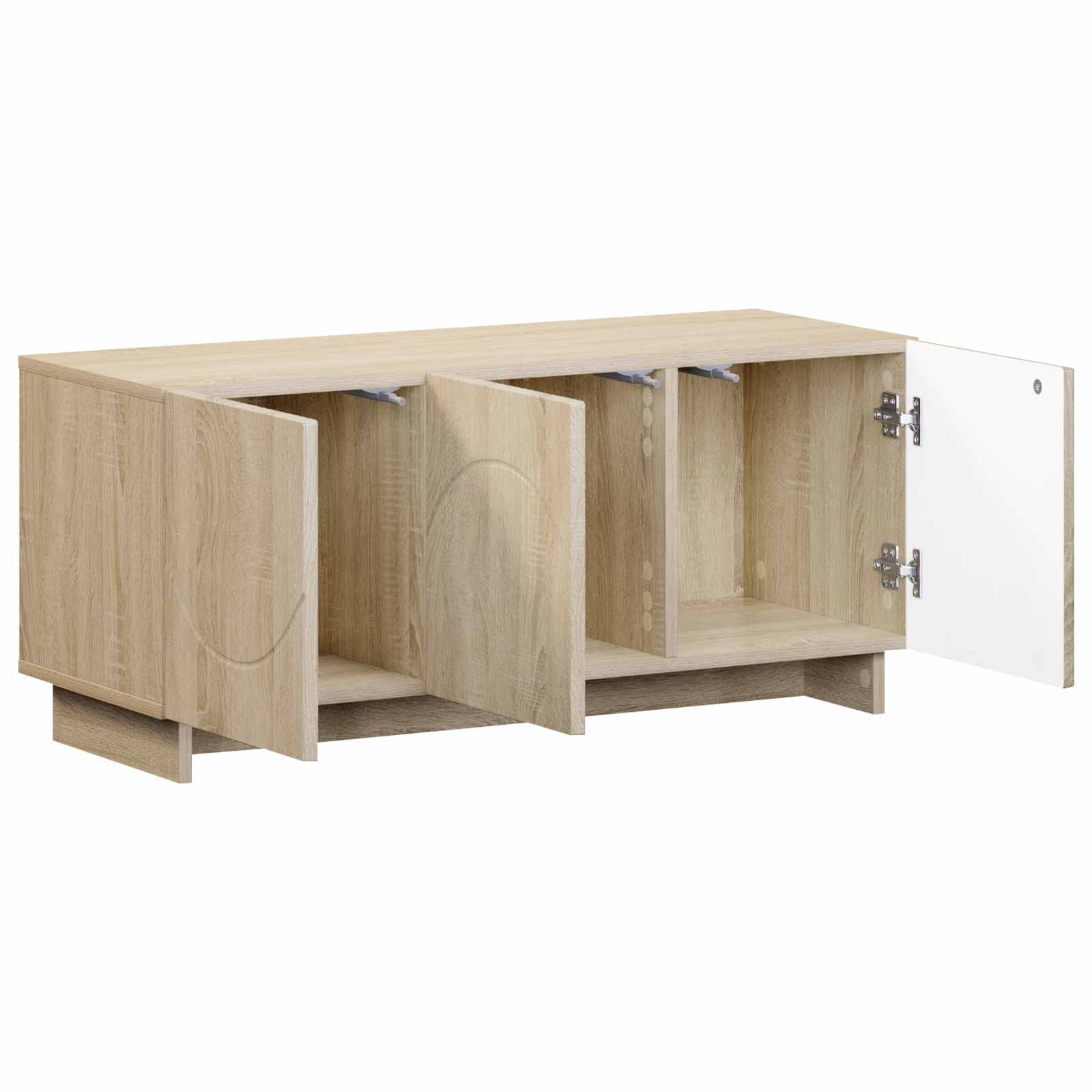 vidaXL szafka RTV 90 x 34.5 x 40 cm dąb Sonoma materiał drewnopochodny