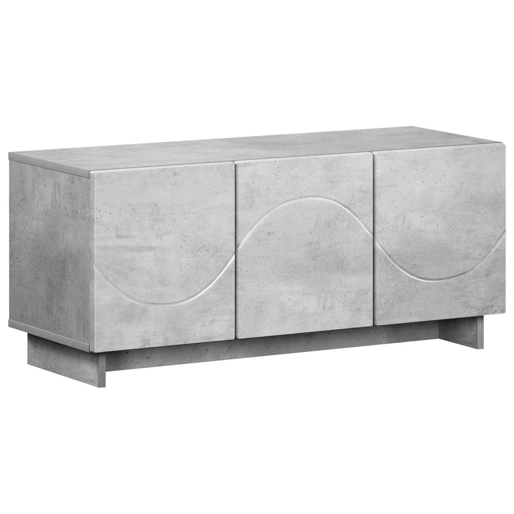 vidaXL szafka RTV 90 x 34.5 x 40 cm Betonowy szary