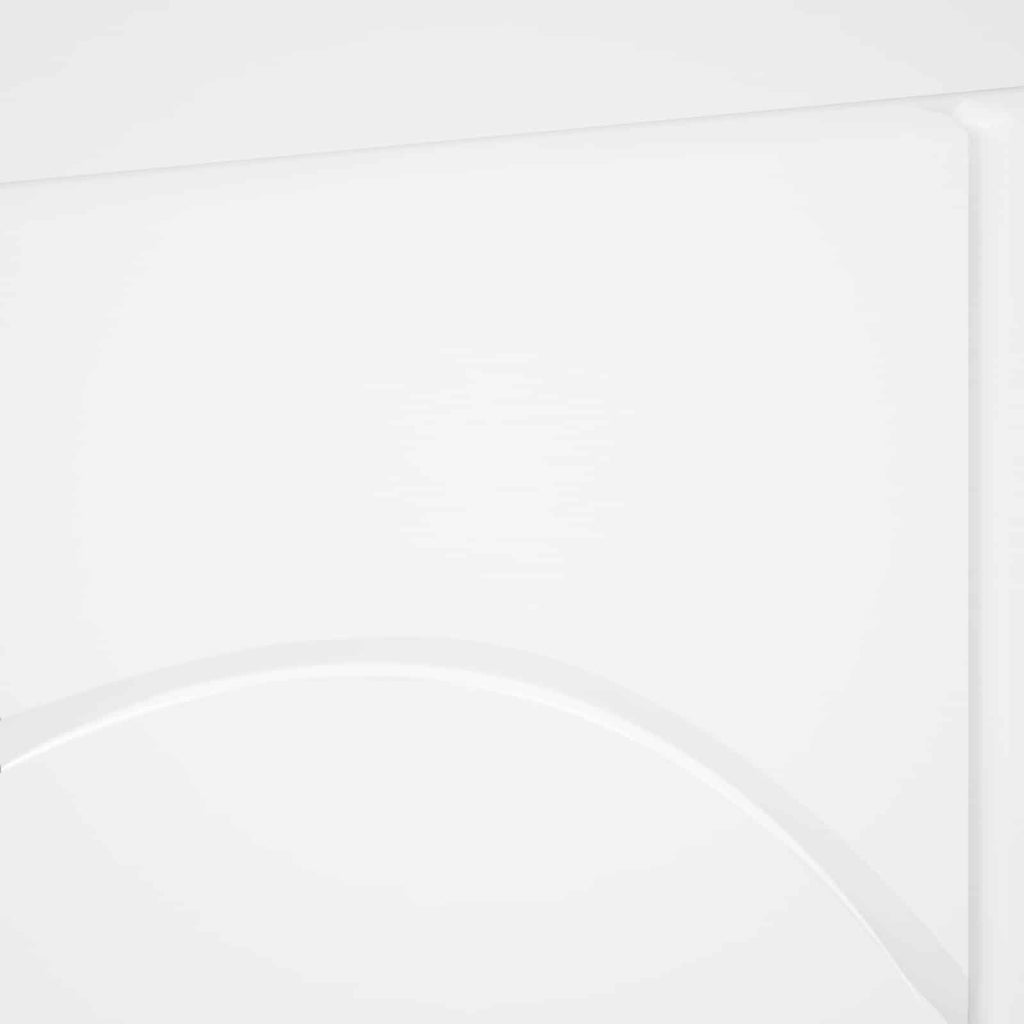vidaXL szafka RTV 90 x 34.5 x 40 cm Biały wysoki połysk