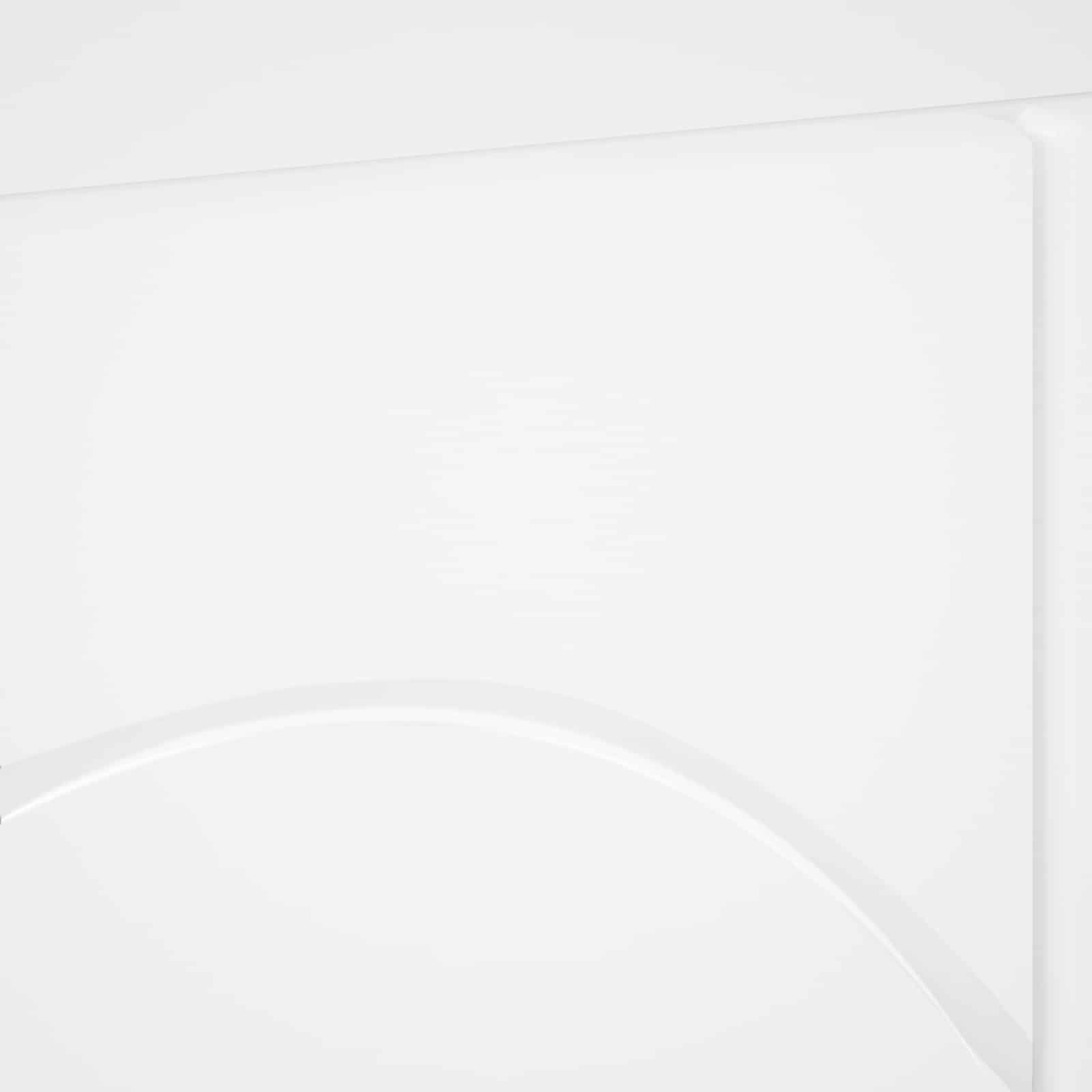 vidaXL szafka RTV 90 x 34.5 x 40 cm Biały wysoki połysk