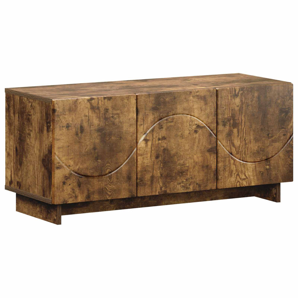 vidaXL szafka RTV 90 x 34.5 x 40 cm Dąb wędzony